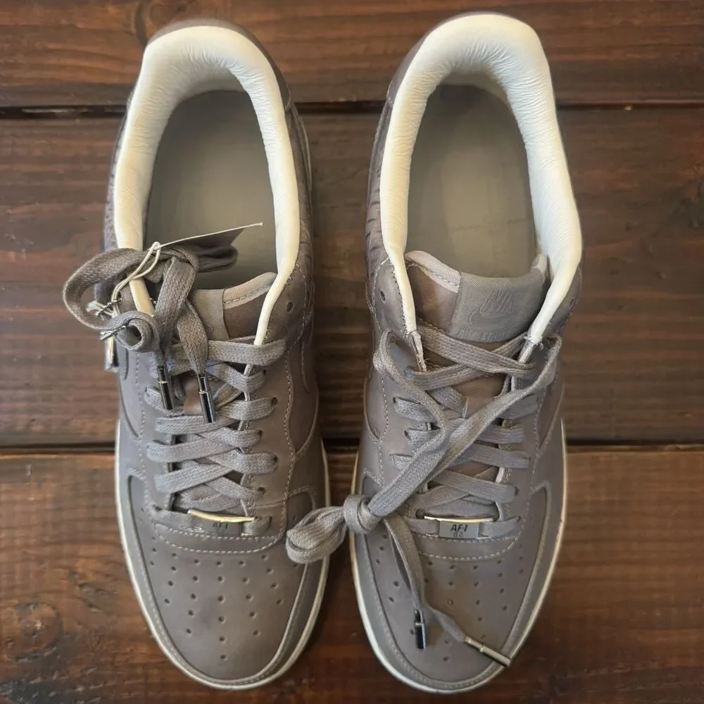 Nike Air Force 1 Low Supreme Premium QK Grey Shoes